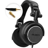 MAJORITY Studio 1 Wired Stereo Headphones Over-the-ear Black