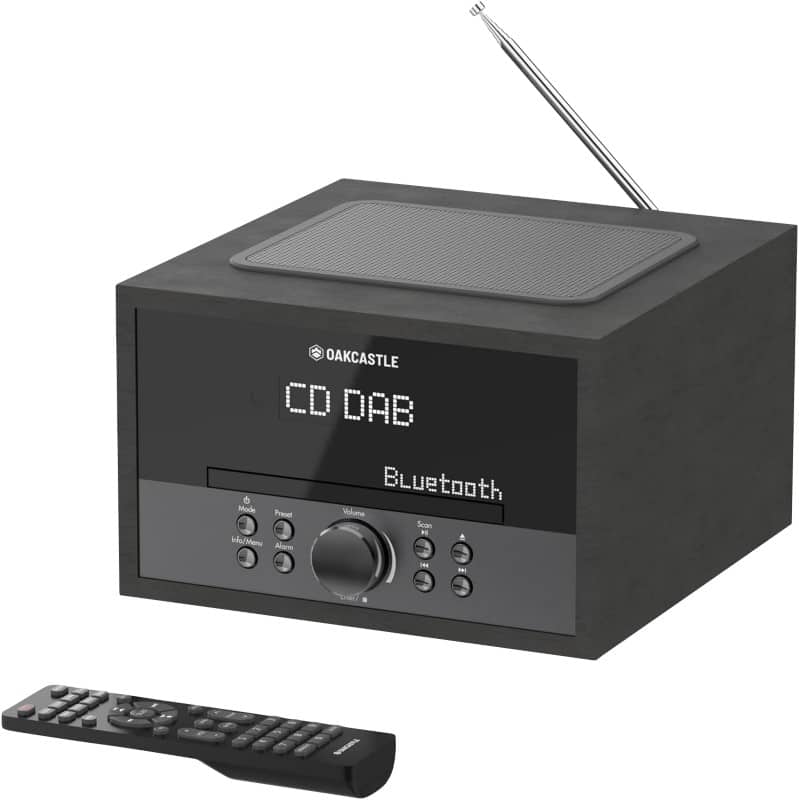 MAJORITY CD/DAB Radio DAB400 Black