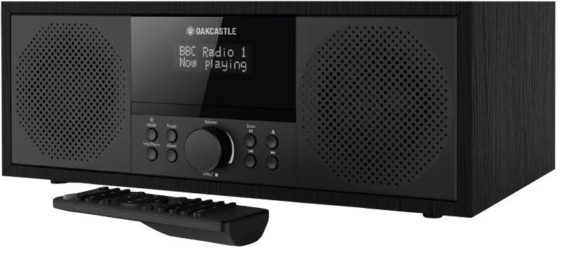 MAJORITY CD/DAB Radio DAB500 Black