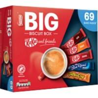 Nestlé The Big Chocolate, Biscuit, Toffee Biscuits Single Wrapped Pack of 69