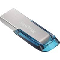 SanDisk Ultra Flair Flash Drive 32 GB USB 3.0 Type-A Blue SDCZ73-032G-G46B