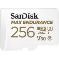 SanDisk MAX ENDURANCE Memory Card 256 GB White