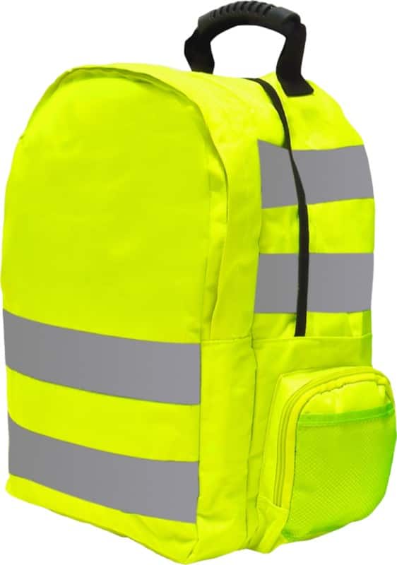 Monolith Hi-Vis Laptop Backpack 15.6 inch 43 x 19.5 x 33 cm Nylon Yellow