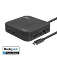 ACT USB-C Dual 4K Docking Station Black AC7150