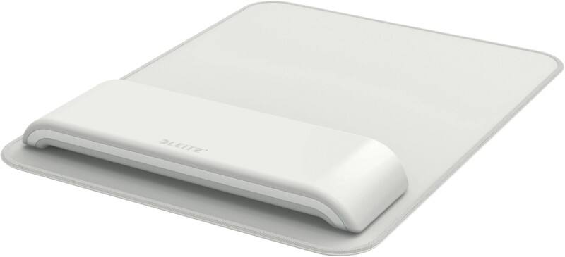 Leitz Ergo Mouse Pad with Height Adjustable Wrist Support for Standard Mouse 6517 Light Grey