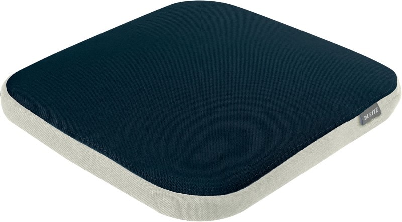 Leitz Ergo Active Wobble Seat Cushion 6540 Fabric Cover Washable 360 x 360 x 55 mm Dark Grey