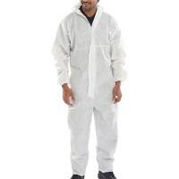 BEESWIFT COC10 TYPE 5/6 Protective Coverall Medium (M) White