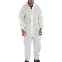 BEESWIFT Type 5/6 Coverall Medium (M) White