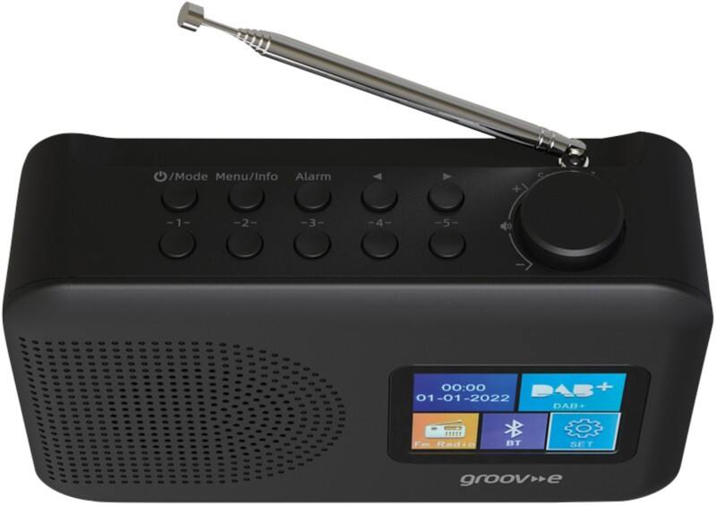 Groove-e Radio Black