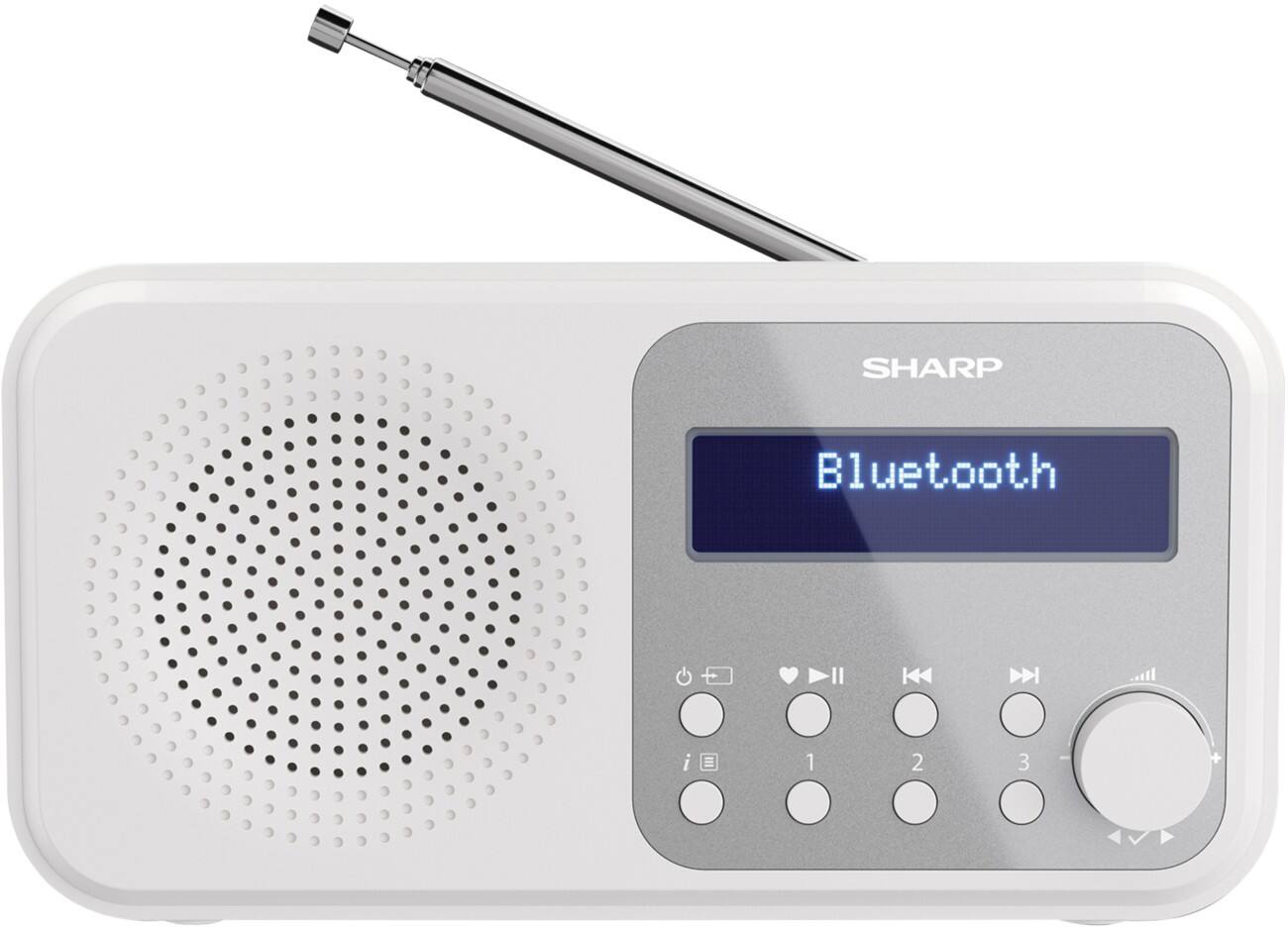 Sharp Radio White SP0423 | Viking Direct UK