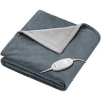 beurer Multi-Purpose Blanket PL (Polyester) Grey 130 x 15 x 180 cm