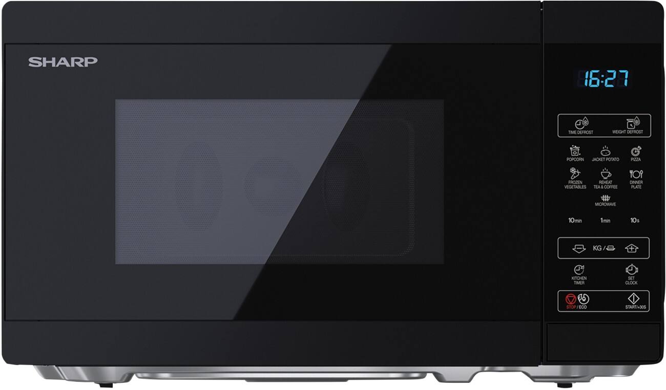 Sharp Microwave Touch Control 20 Black | Viking Direct UK