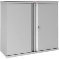 Phoenix SCL Series Regular Door Cupboard Steel 1 Shelf Lockable 915 x 370 x 830 mm Grey