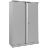 Phoenix SCL Series Regular Door Cupboard Steel 3 Shelves Lockable 915 x 370 x 1,400 mm Grey