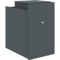 Bisley Under Desk Storage Anthracite Grey 270 x 426 x 470 mm AB Lock