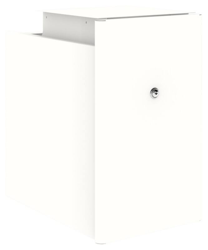 Bisley Under Desk Storage BU2747ABS Traffic White 270 x 426 x 470 mm