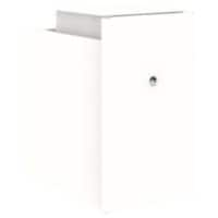 Bisley Under Desk Storage Traffic White 270 x 426 x 470 mm AB Lock