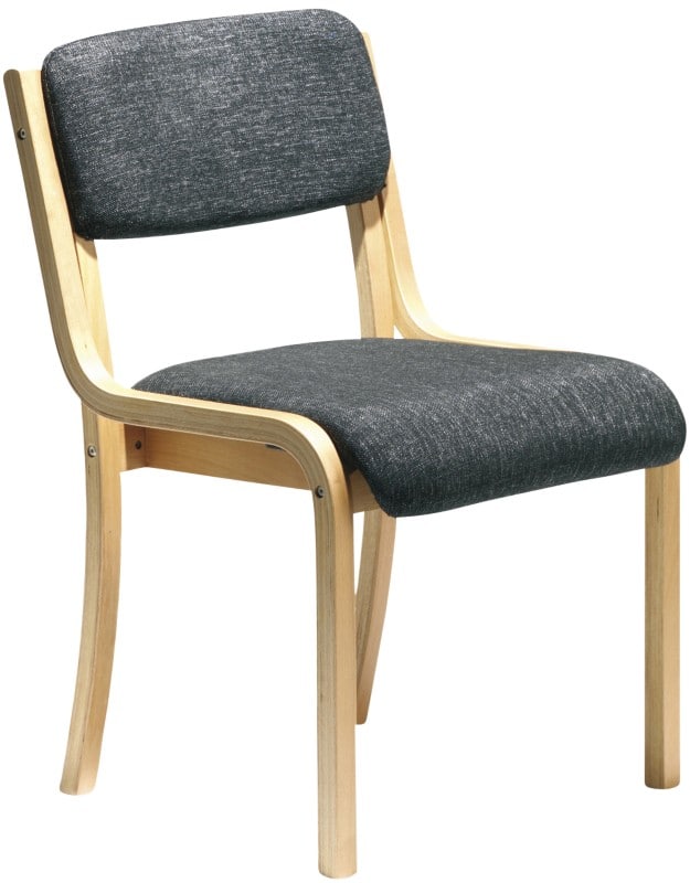 Dams International Prague Conference Chair Charcoal 530 x 560 x 820 mm