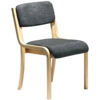 Dams International Prague Conference Chair Charcoal 530 x 560 x 820 mm