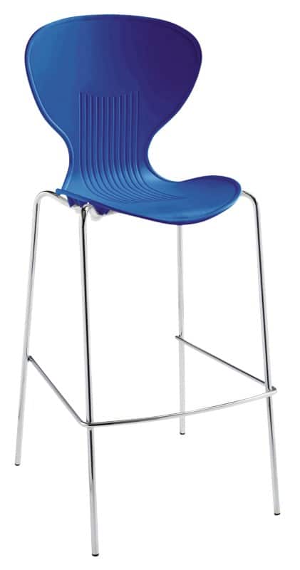 Dams International Sienna Stool Blue 500 mm x 1,140 mm Pack of 2