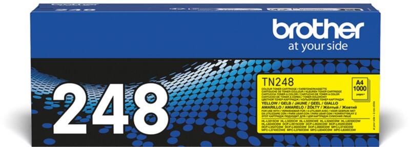 Brother TN-248Y Original Toner Cartridge Yellow