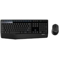 Logitech Keyboard and Mouse Wireless Black MK345