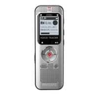 Philips Digital Voice Recorder 8 GB DVT2015 Black, Silver