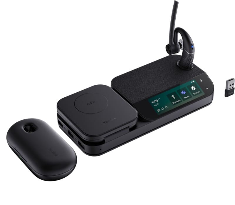 Yealink BH71 Workstation Pro Wireless Headset In-ear Bluetooth Noise Cancelling Microphone Yes Mono Black