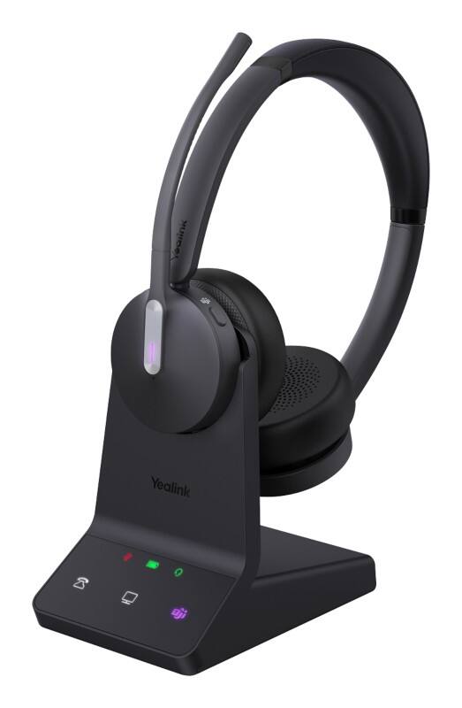 Yealink WH64 Dual Teams Wireless Headset Over-the-head Noise Cancelling Microphone Stereo Black