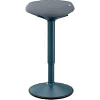 Leitz Ergo Active Standing Stool 6545 With Adjustable Comfort Seat 57 - 82 cm Up to 110 kg Dark Grey