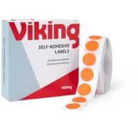 Viking Marking Dots Adhesive Orange Pack of 1280