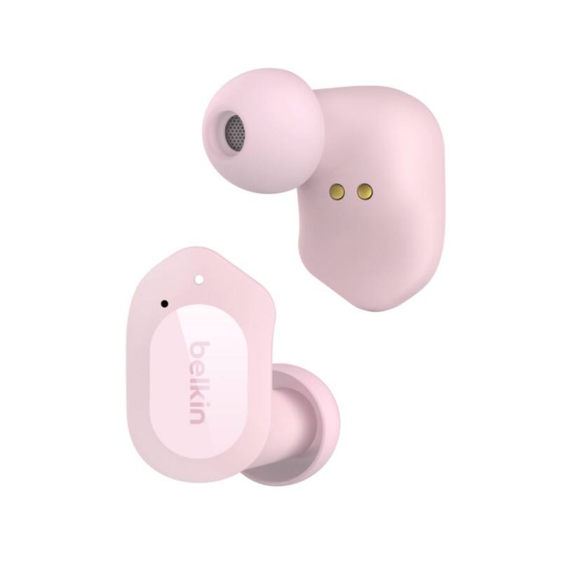 Belkin SOUNDFORM Play Earbuds With Microphone Pink