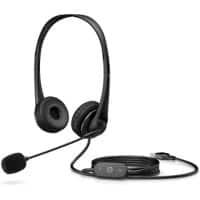 HP Headset Stereo USB Headset G2 Black