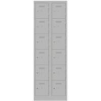 Bisley Steel Locker 600 x 450 x 1,800 mm Light Grey