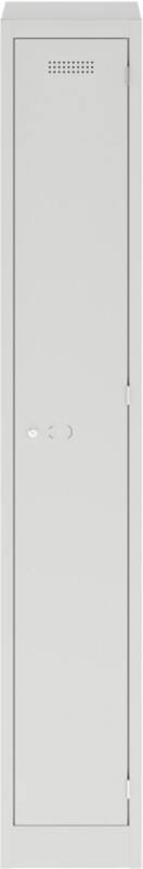 Bisley Steel Locker 1 Door Combination 300 x 450 x 1,800 mm Light Grey