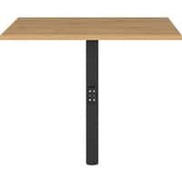 GERMANIA AGENDA Corner Connection 80 (W) x 80 (D) x 91 (H) cm Black, Grandson oak Repro