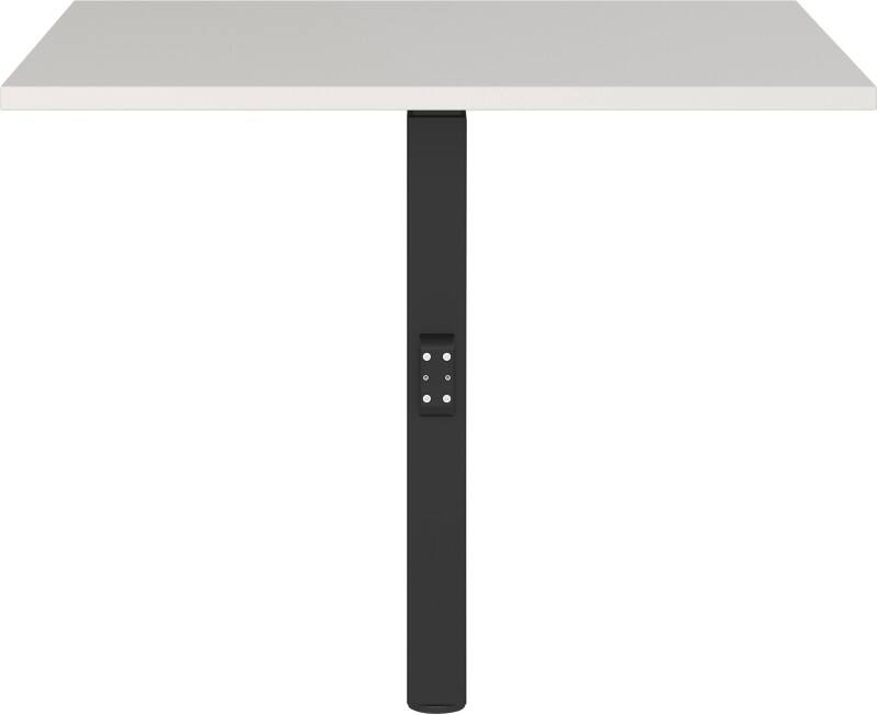 GERMANIA AGENDA Corner Connection 80 (W) x 80 (D) x 91 (H) cm Black, Light Grey