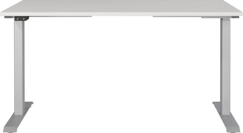 GERMANIA AGENDA Electronically Height Adjustable Desk Light Grey 1,400 (W) x 800 (D) x 1,200 (H) mm