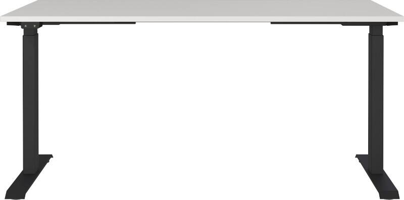 GERMANIA AGENDA Electronically Height Adjustable Desk Light Grey 1,600 (W) x 800 (D) x 1,200 (H) mm