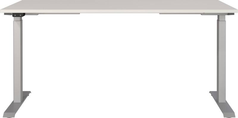 GERMANIA AGENDA Electronically Height Adjustable Desk Light Grey 1,600 (W) x 800 (D) x 1,200 (H) mm