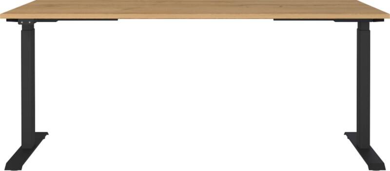 GERMANIA AGENDA Electronically Height Adjustable Desk Oak 1,800 (W) x 800 (D) x 1,200 (H) mm