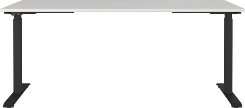 GERMANIA AGENDA Electronically Height Adjustable Desk Light Grey 1,800 (W) x 800 (D) x 1,200 (H) mm