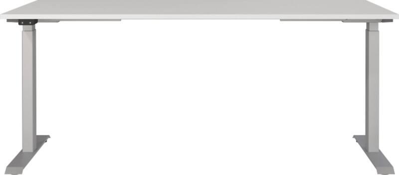 GERMANIA AGENDA Electronically Height Adjustable Desk Light Grey 1,800 (W) x 800 (D) x 1,200 (H) mm