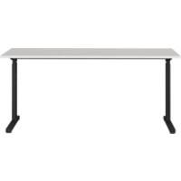 GERMANIA PROFI 2.0 Height Adjustable Desk 160 (W) x 80 (D) x 80 (H) cm Black, Light Grey