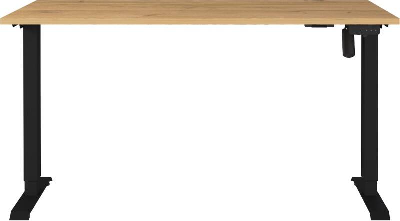 GERMANIA PROFI 2.0 Electronically Height Adjustable Desk Oak 1,400 (W) x 800 (D) x 1,180 (H) mm