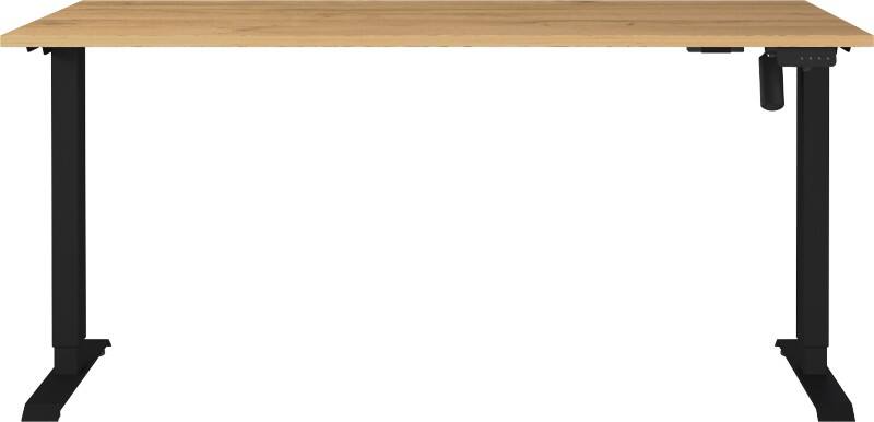 GERMANIA PROFI 2.0 Electronically Height Adjustable Desk Oak 1,600 (W) x 800 (D) x 1,180 (H) mm