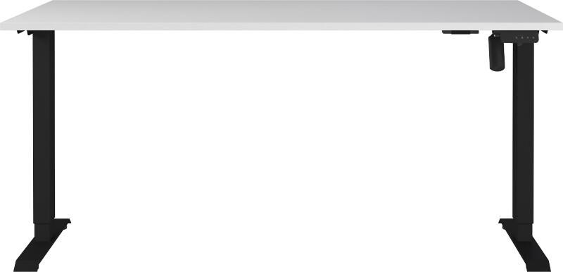 GERMANIA PROFI 2.0 Electronically Height Adjustable Desk Light Grey 1,600 (W) x 800 (D) x 1,180 (H) mm