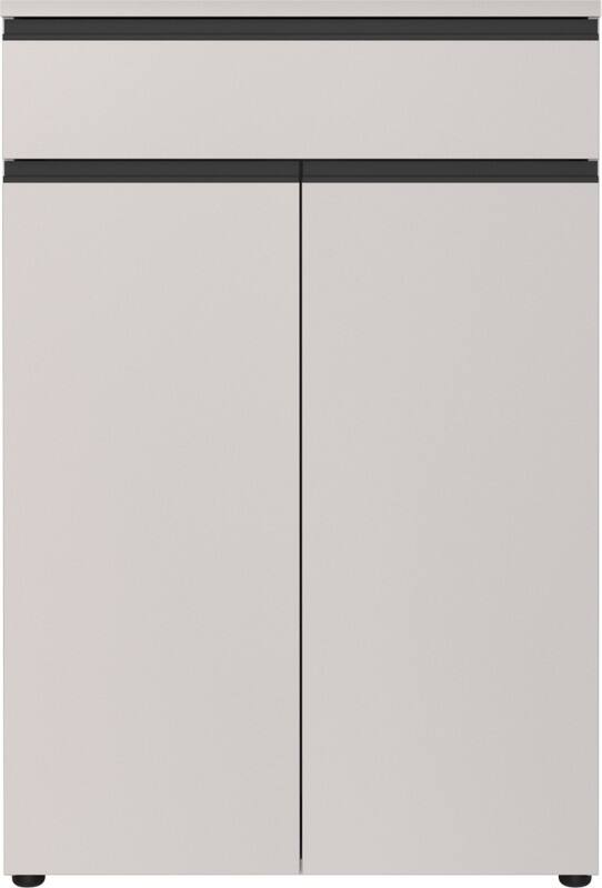GERMANIA BEDANO Filing Cabinet 1 Drawer 810 x 400 x 1,200 mm Cashmere