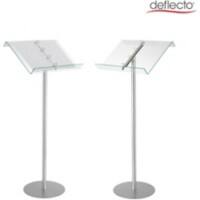 Deflecto Lectern Metal Silver