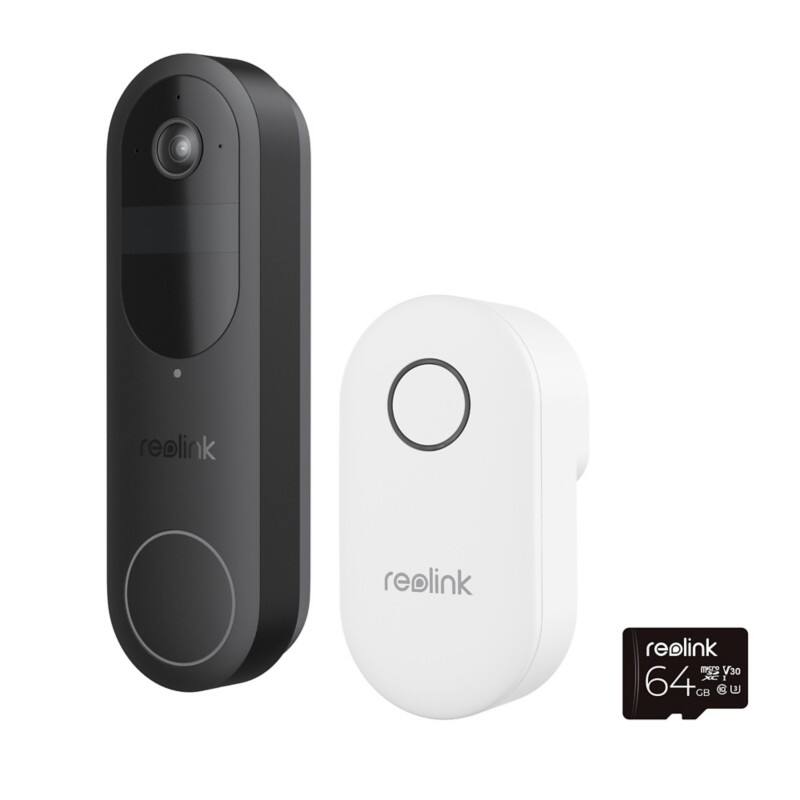 Reolink Smart Camera Video Doorbell DB2K03M64 Black